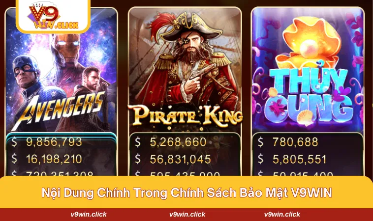 chinh sach bao mat v9win 2 Điểm danh những nội dung quan trọng trong chính sách