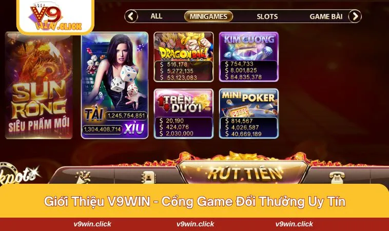 Giới thiệu V9WIN - Cổng game uy tín số #1