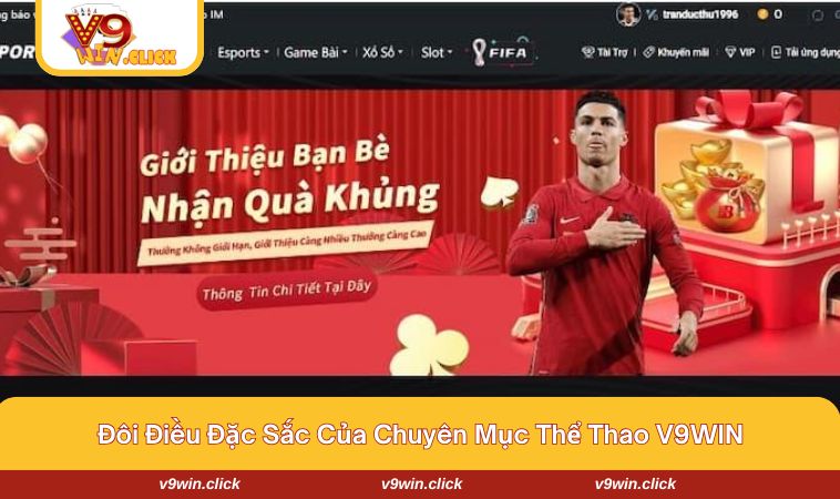 the thao v9win 2 Điểm danh những đặc điểm nổi trội nhất của sảnh thể thao tại V9WIN
